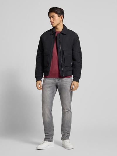 Tommy Jeans Straight fit jeans van katoenmix Middengrijs - 1