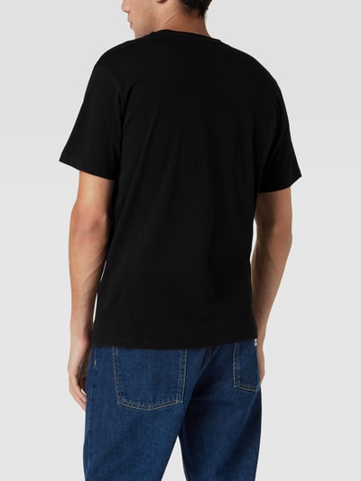 CHAMPION T-Shirt mit Label-Print Modell 'CN BIG LOGO NYC' Schwarz 5