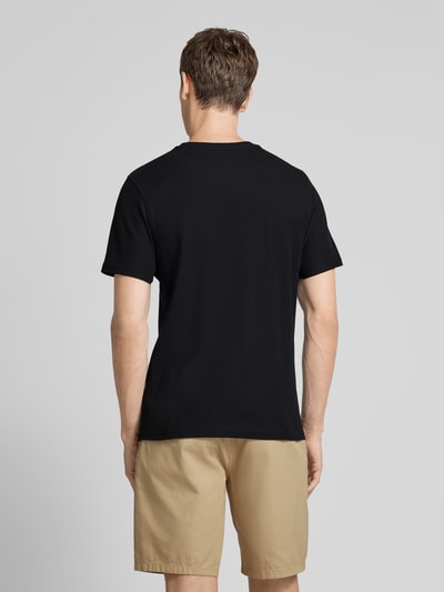 MCNEAL T-shirt z prążkowanym okrągłym dekoltem Czarny 5