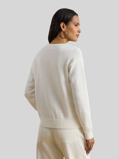 Lauren Ralph Lauren Bluza z wyhaftowanym logo Biały 5