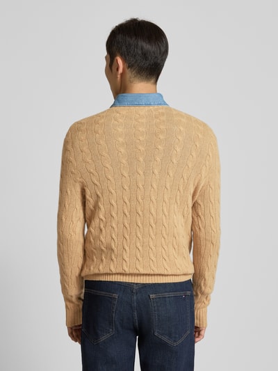 Polo Ralph Lauren Regular Fit Strickpullover aus Woll-Kaschmir-Mix Camel 5