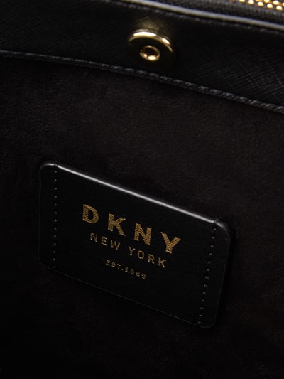 DKNY Shopper mit Saffiano-Struktur Modell 'Gifting' Black 5