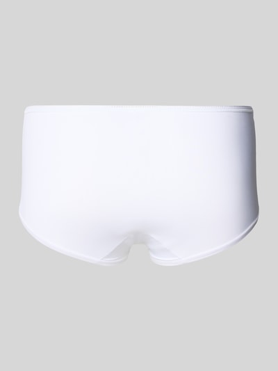 Produktfoto, Slip mit Label-Detail im 3er-Pack von Sloggi, Weiß, glatte Struktur, Material-Mix mit Stretch-Anteil, körpernahe Passform.