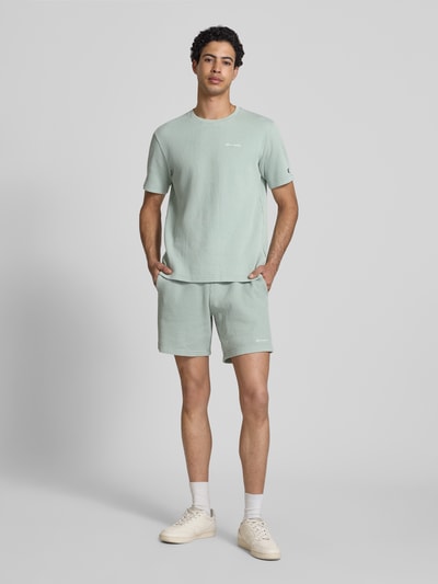 Champion Shorts mit Strukturmuster und elastischem Bund Lind 1