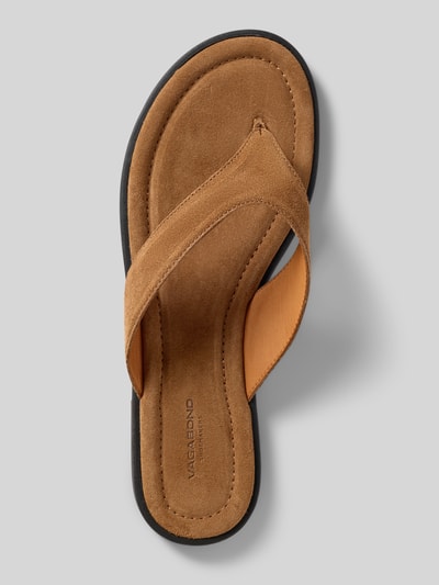 Vagabond Zehentrenner aus echtem Veloursleder Modell 'ZAIDA' Beige 3