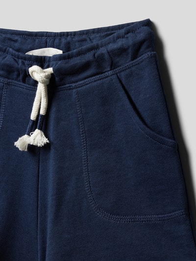 Mango Sweatshorts aus reiner Baumwolle mit Eingrifftaschen Modell 'lea' Marineblau 2