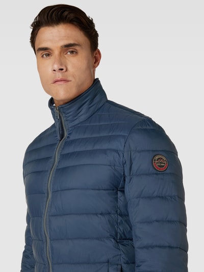 Christian Berg Men Steppjacke mit Stehkragen Marine 3