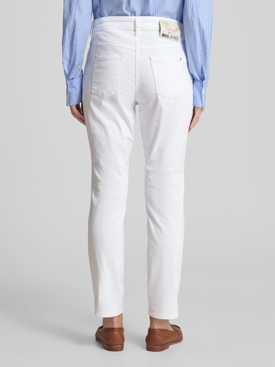 MAC Skinny Fit Jeans mit verkürztem Schnitt Modell 'DREAM SUMMER' Weiss 5