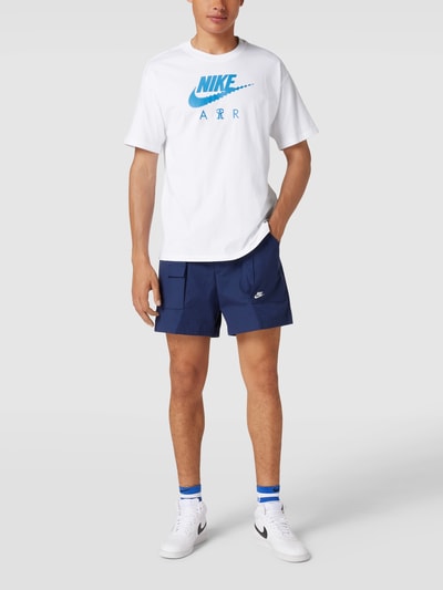 Nike T-Shirt mit Label-Print Weiss 1