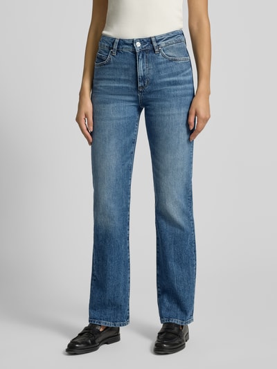 BOSS Slim fit jeans van katoenmix, model 'PARKWAY' Marineblauw - 4