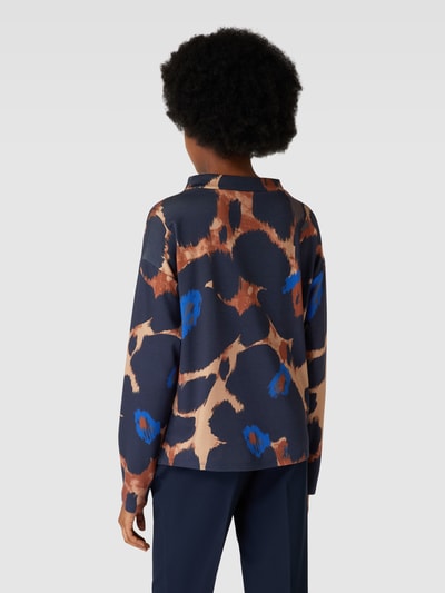 Betty Barclay Sweatshirt met all-over motief Koningsblauw - 5