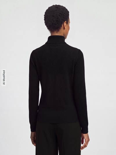 GANT Regular Fit Rollkragenpullover aus Woll-Mix  Black 5