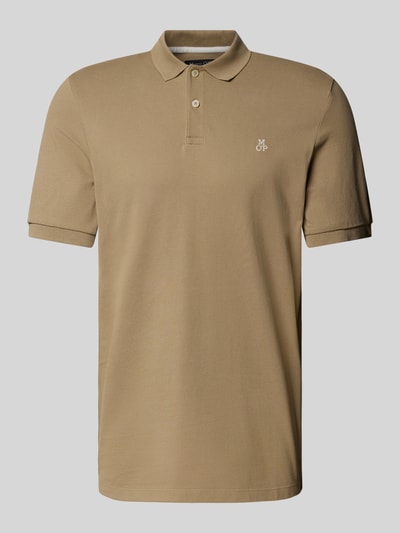 Marc O'Polo Regular Fit  Poloshirt aus reiner Baumwolle Beige 2