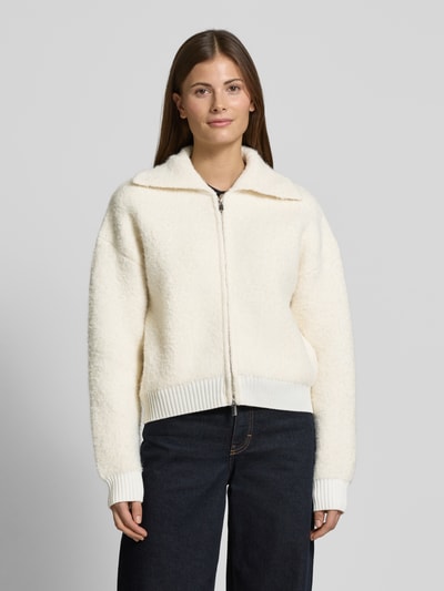 Mango Jacke mit Zweiwege-Reißverschluss Offwhite 4