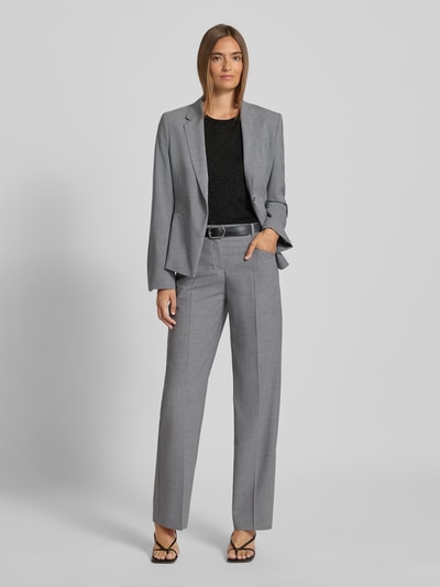 Christian Berg Woman Selection Strickpullover mit gerippten Abschlüssen Black 1