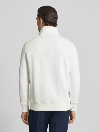 Gant Sweatshirt met opstaande kraag Offwhite - 5