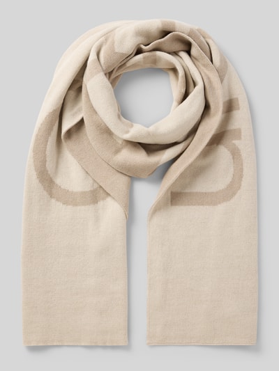 CK Calvin Klein Sjaal van een mix van wol en kasjmier Beige - 1