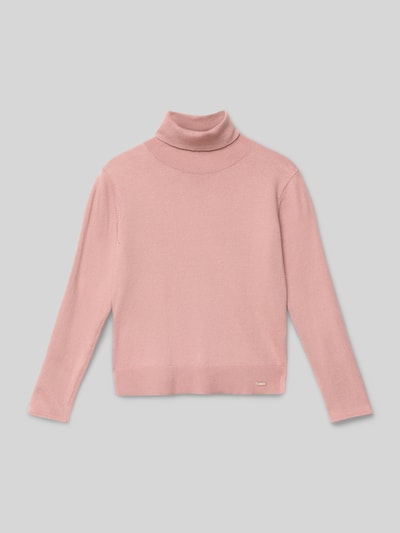 Mayoral Strickpullover mit Rollkragen Rosa 1