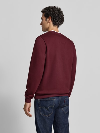 MCNEAL Sweatshirt aus Baumwoll-Mix Dunkelrot 5