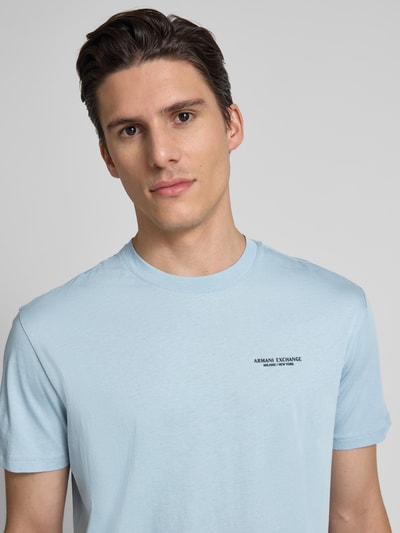 ARMANI EXCHANGE T-shirt met ronde hals Bleu - 3