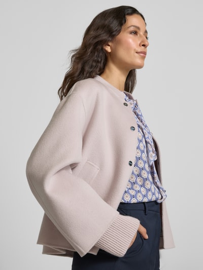 Marc Cain Jacke mit Druckknopfleiste Kitt 3