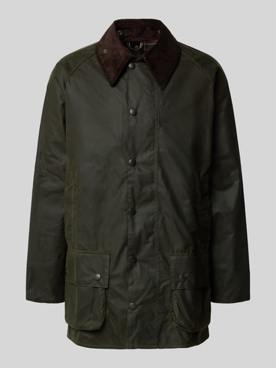 Barbour Kurtka z kieszeniami z patką model ‘BEAUFORT’ Oliwkowy 2