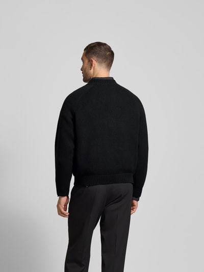 Kenzo Wollpullover in Strick-Optik Black 5