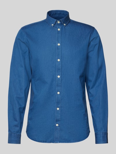 Casual Friday Jeanshemd Modell 'Anton' Jeansblau 2