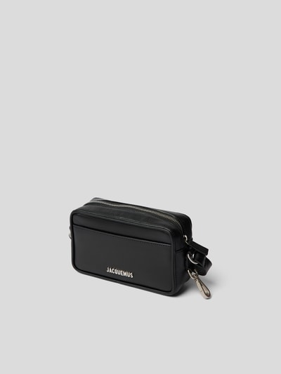 Jacquemus Crossbody Bag mit Label-Applikation Schwarz 2
