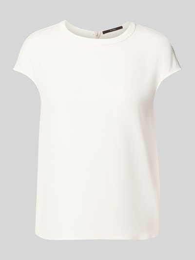 Windsor Slim Fit Blusenshirt mit Rundhalsausschnitt Offwhite 2