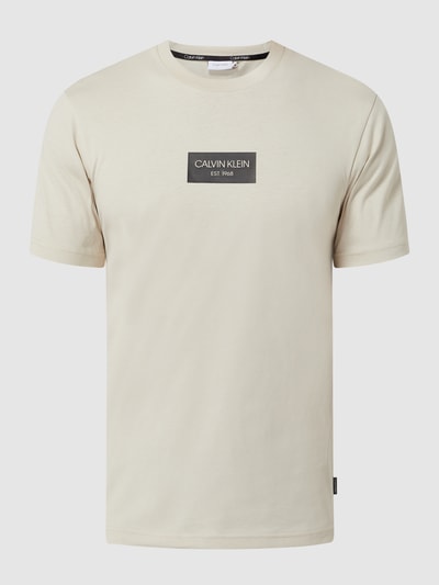 CK Calvin Klein T-Shirt aus Bio-Baumwolle  Sand 2