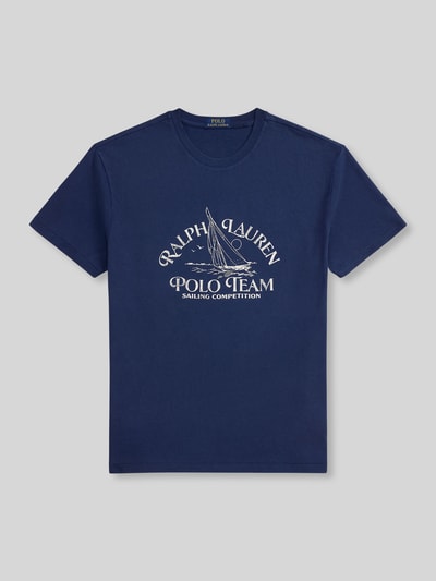 Polo Ralph Lauren Regular Fit T-Shirt aus reiner Baumwolle Marine 2