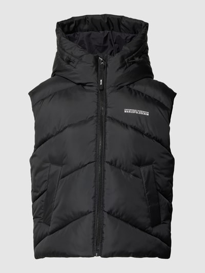 Marc O'Polo DENIM Steppweste mit Kapuze Black 2