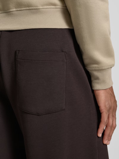 JAKE*S STUDIO MEN Wide Fit Sweatpants mit elastischem Bund Dunkelbraun 3