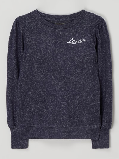 Levi’s® Kids Pullover mit Stretch-Anteil Marine Melange 1