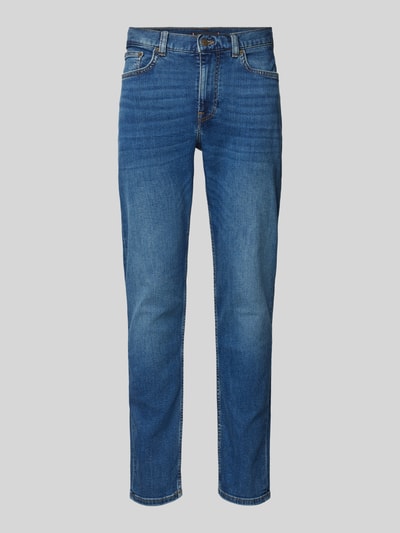 Tommy Hilfiger Slim Fit Jeans im 5-Pocket-Design Modell 'BLEECKER' Jeansblau 2