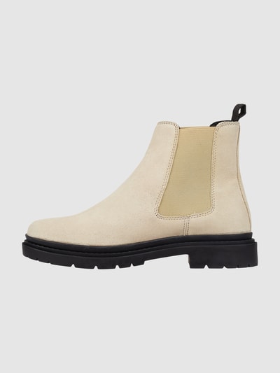 Levi’s® Acc. Chelsea Boots aus Leder Modell 'Trooper' Beige 3