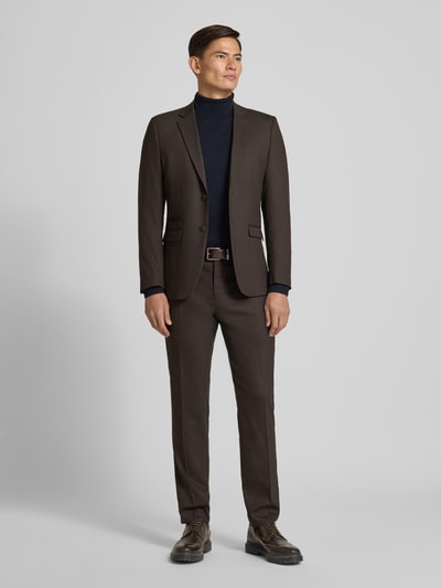 Tom Tailor Regular fit coltrui van puur katoen Marineblauw - 1