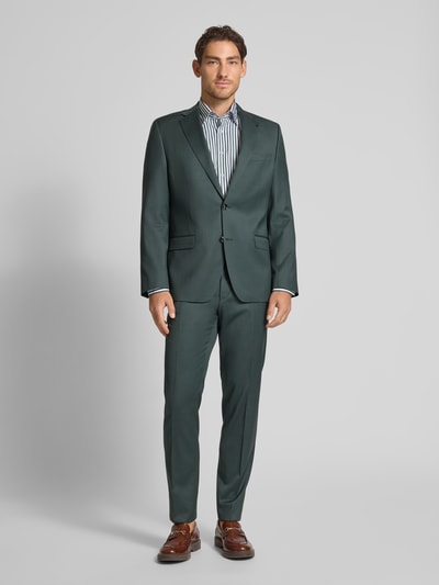 ETERNA Modern Fit Business-Hemd mit Knopfleiste Oliv 1