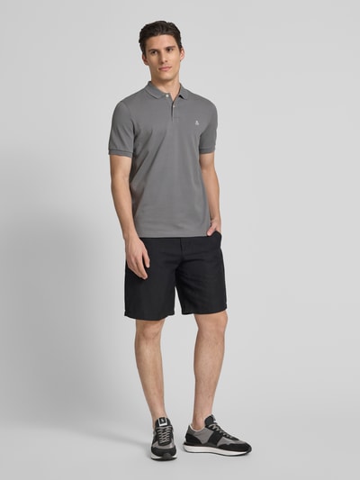 Marc O'Polo Regular Fit  Poloshirt aus reiner Baumwolle Graphit 1