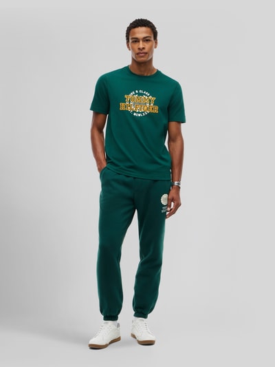 Tommy Hilfiger Regular Fit T-Shirt aus reiner Baumwolle Gruen 1