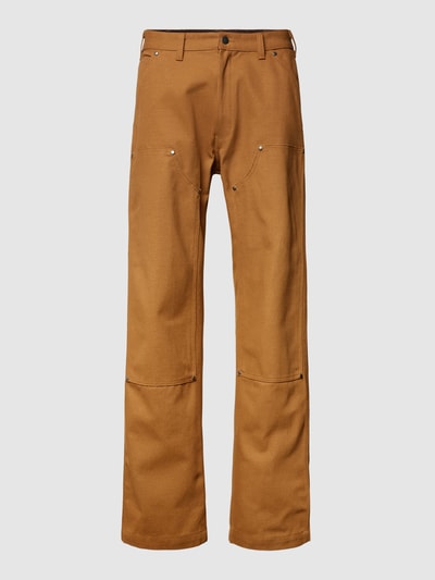 Dickies Broek met siernaden, model 'DICKIES DUCK' Cognac - 2