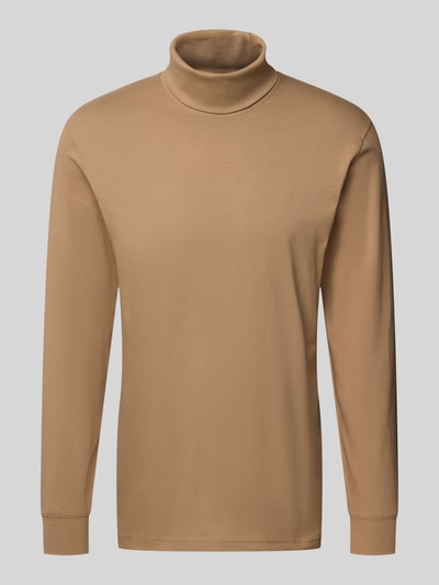 RAGMAN Shirt met lange mouwen en col Taupe - 2