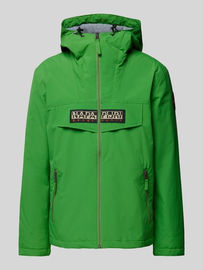 Napapijri Jack met labelpatch, model 'RAINFOREST' Groen - 2