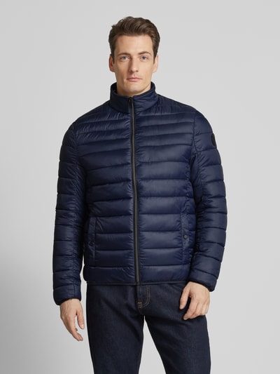 Christian Berg Men Steppjacke mit Stehkragen Marine 4