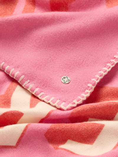 Codello Dreieckstuch mit Viskose-Anteil Pink 2