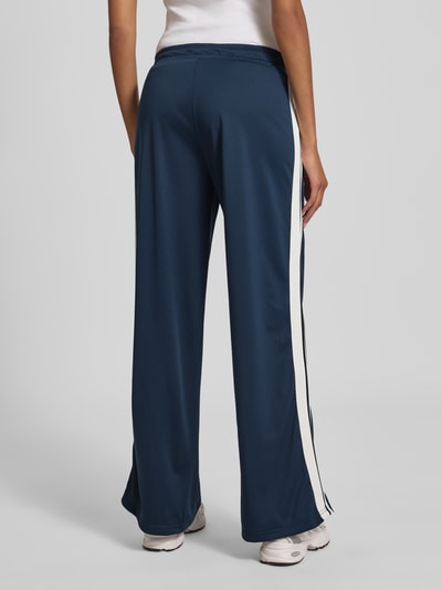 Only Wide Leg Sweatpants mit Kontraststreifen Modell 'SPORTS' Marine 5