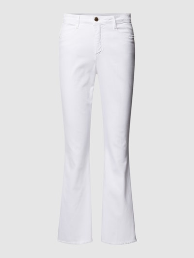 Brax Jeansy o rozkloszowanym kroju z frędzlami model ‘STYLE.SHAKIRA’ Biały 2