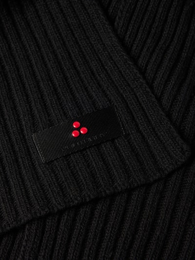 Peuterey Sjaal met kasjmier, model 'ANIS' Zwart - 2