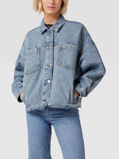 REVIEW Jeansjacke im Used-Look Jeans 4